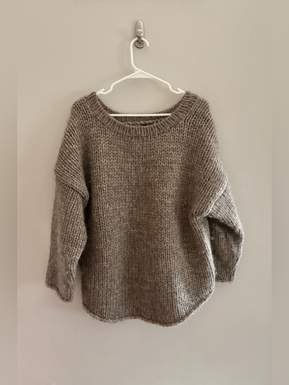 Citizens of Humanity Women's Chunky Fisherman Knit Ballone Crew Sweater | Size M